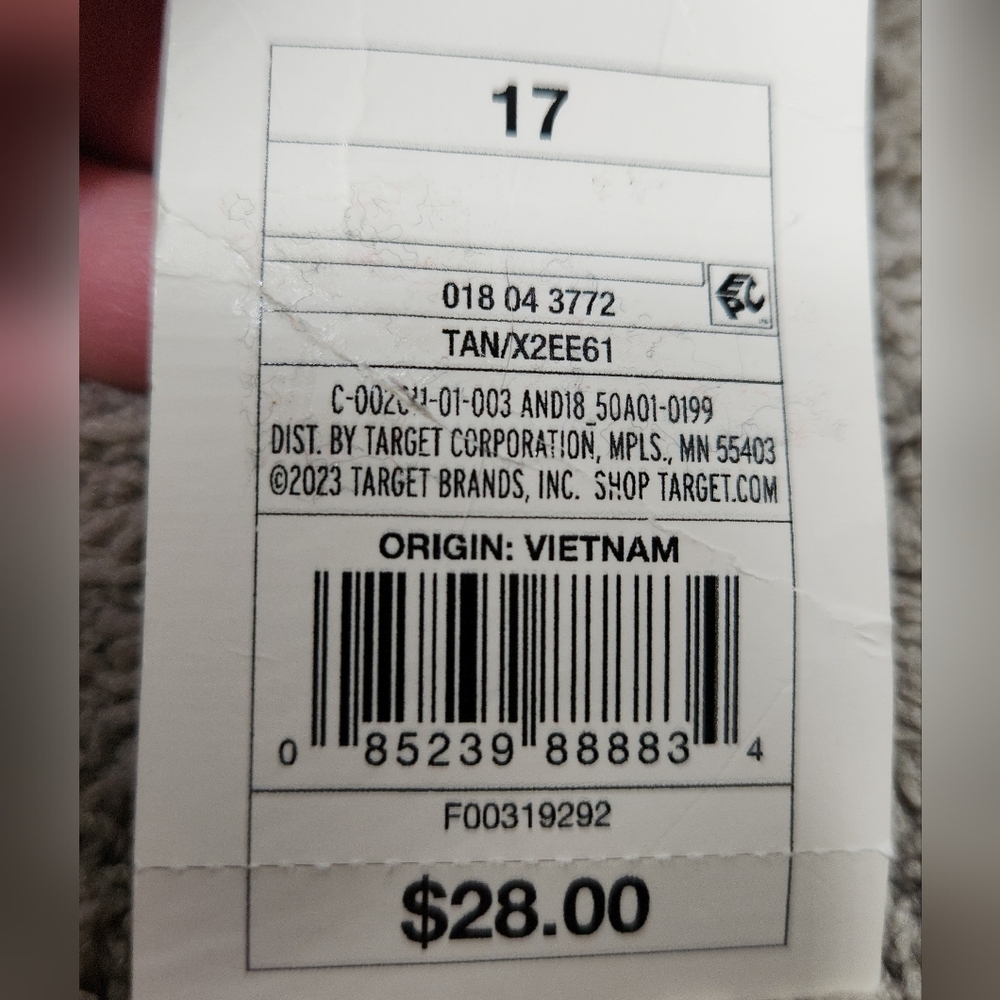 Women's High-Rise Straight Ankle Chino Pants - A New Day Tan 17 - Picture 14 of 16